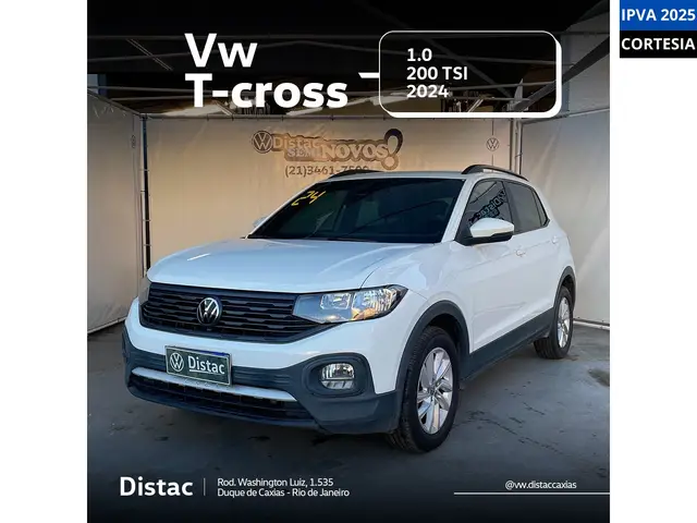 Carro Volkswagen T-Cross 2024 1.0 200 TSI 12V (Aut) (Flex)