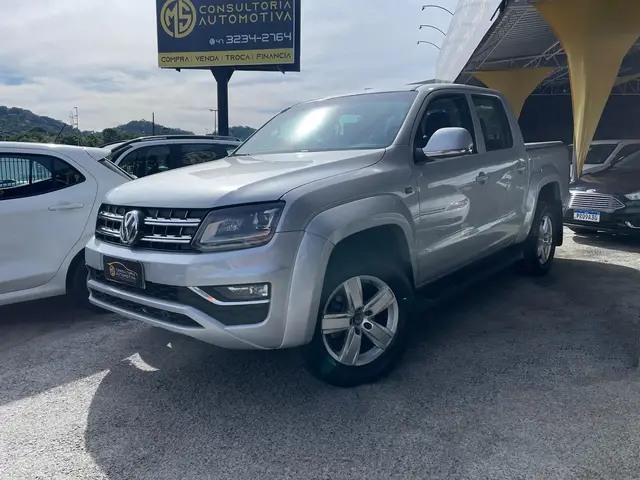 Carro Volkswagen Amarok 2018 2.0 CD 4x4 TDi Highline (Aut)