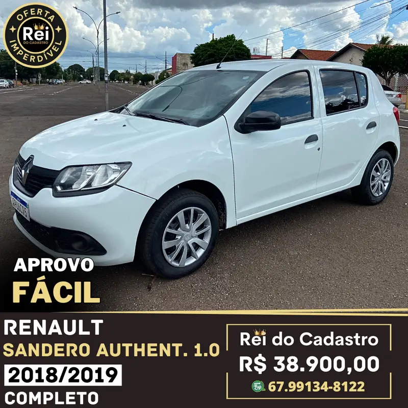 Renault Sandero Authentique 1.0 12V SCe (Flex)