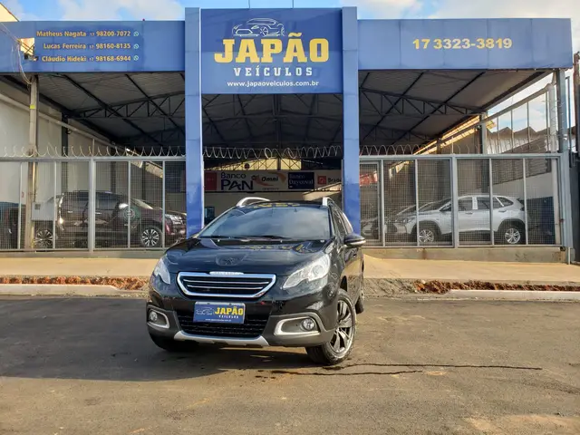 Carro Peugeot 2008 2016 Griffe 1.6 16V (Aut) (Flex)