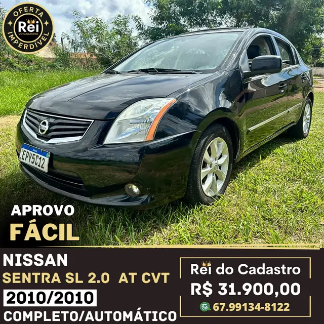 Carro Nissan Sentra 2010 SL 2.0 16V (flex) (aut)