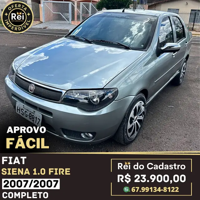 Carro Fiat Siena 2007 Fire 1.0 8V (Flex)