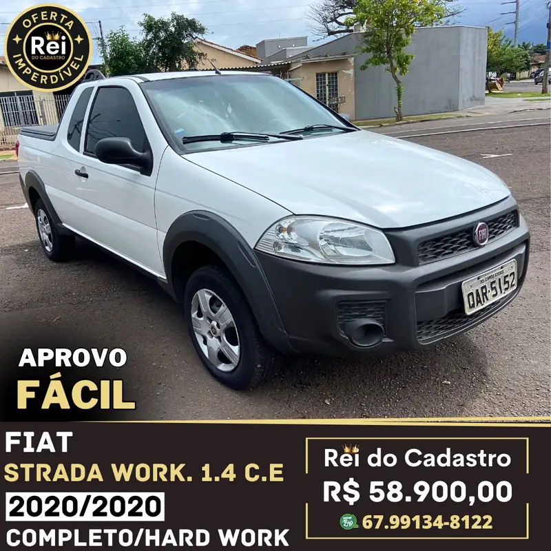 Fiat Strada Hard Working 1.4 (Flex) (Cabine Estendida)