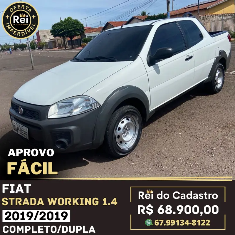 Fiat Strada Hard Working 1.4 (Flex) (Cabine Dupla)