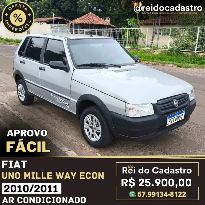 Fiat Uno Mille Fire Economy Way 1.0 (Flex) 4p