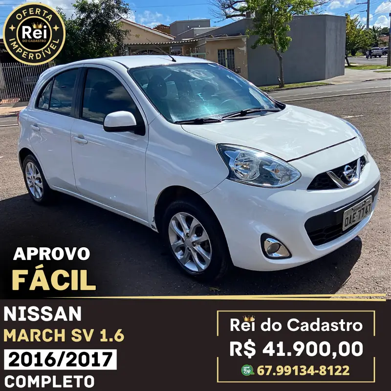 Nissan March 1.6 16V SV (Flex)