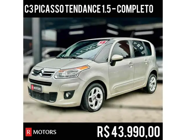 Carro Citroën C3 Picasso 2015 Tendance 1.5 8V (Flex)