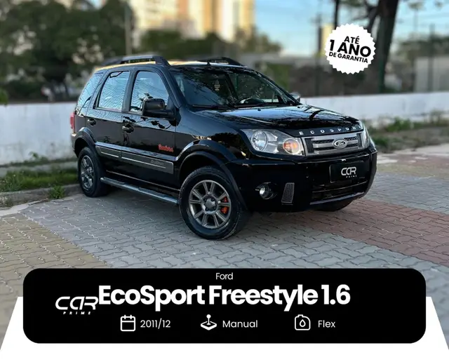 Carro Ford EcoSport 2012 FREESTYLE 1.6 16V Flex 5p