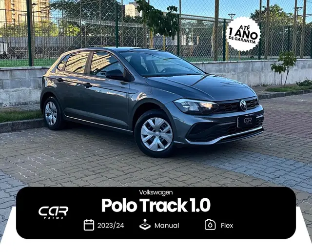 Carro Volkswagen Polo 2024 Track 1.0 Flex 12V 5p