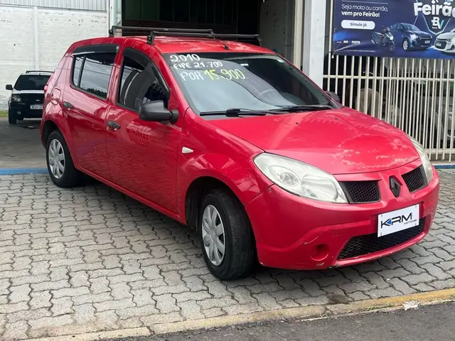 Carro Renault Sandero 2010 Authentique 1.0