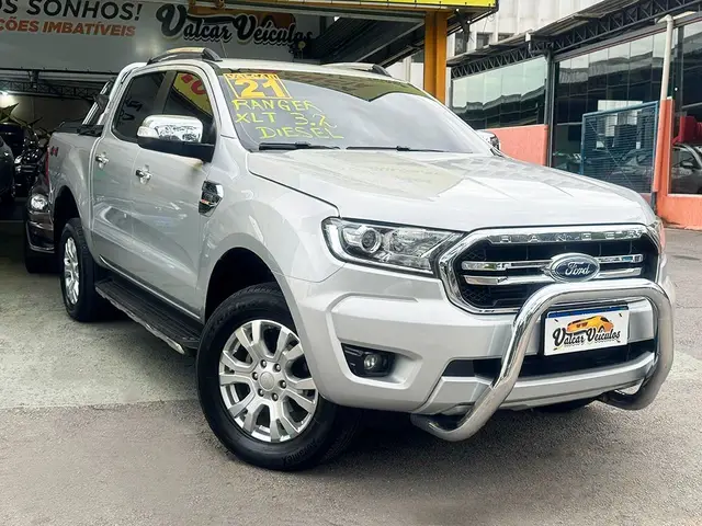 Carro Ford Ranger Cabine Dupla 2021 XLT 3.2 Turbodiesel 20V 4x4 (Aut)