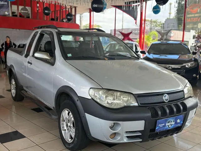 Carro Fiat Strada 2008 Trekking 1.4 (Flex) (Cabine Estendida)