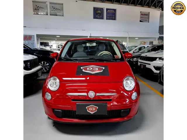 Carro Fiat 500 2012 Cult 1.4 8V