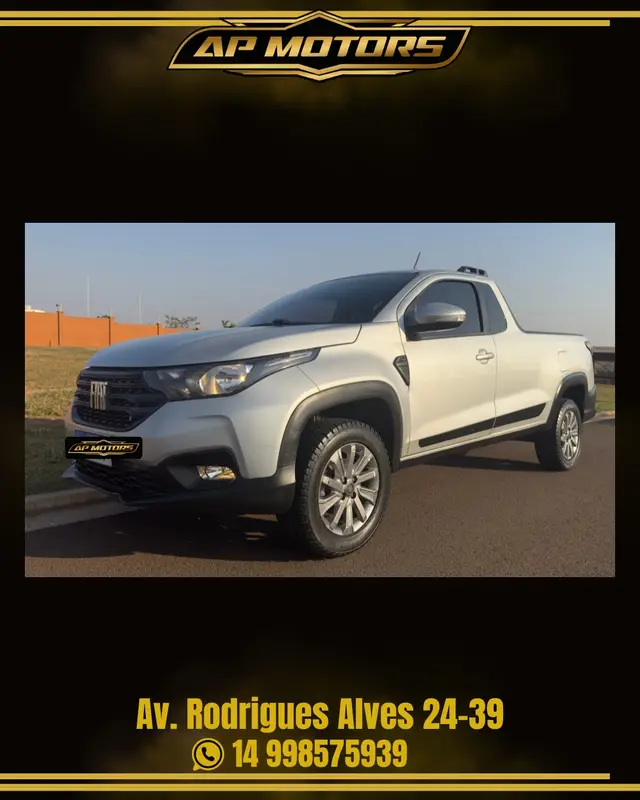 Carro Fiat Strada 2022 Freedom 1.3 CS Plus (Flex)