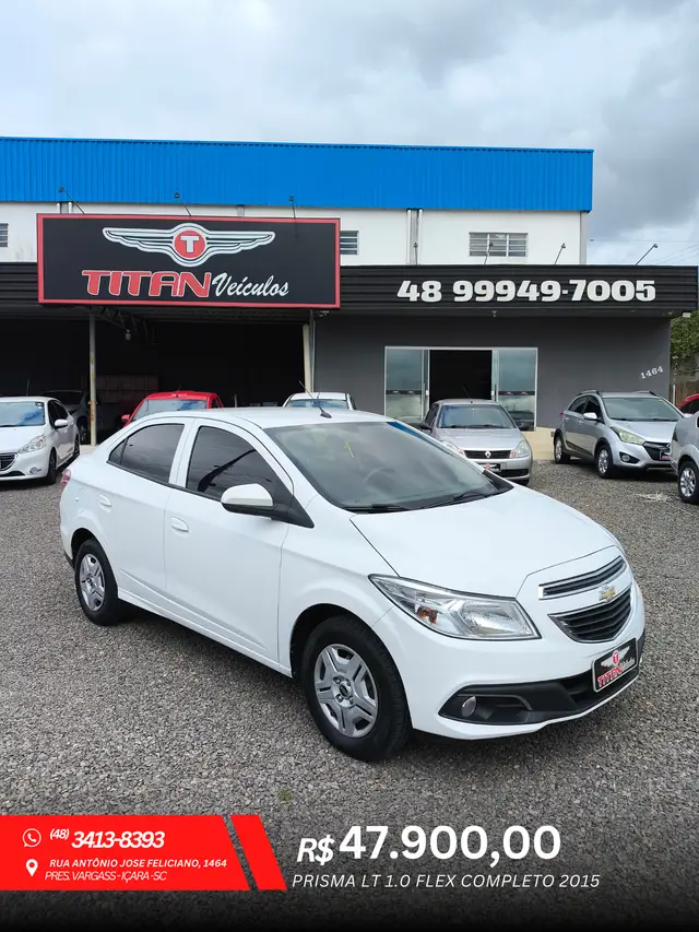 Carro Chevrolet Prisma 2015 1.0 LT SPE/4
