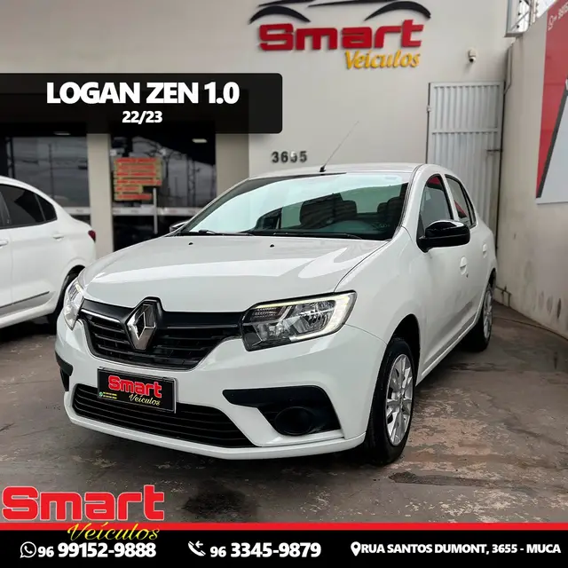 Carro Renault Logan 2023 Zen 1.0 12V SCe (Flex)