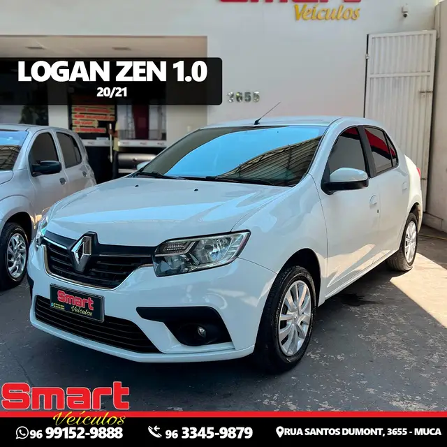 Carro Renault Logan 2021 Zen 1.0 12V SCe (Flex)