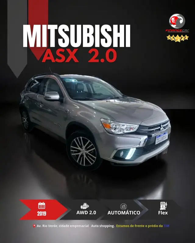 Carro Mitsubishi ASX 2019 2.0 CVT