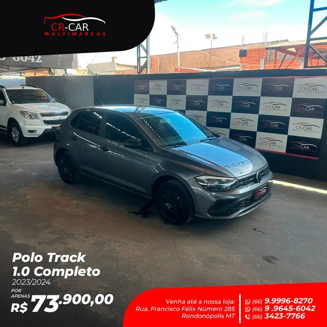 Carro Volkswagen Polo 2024 Track 1.0 Flex 12V 5p