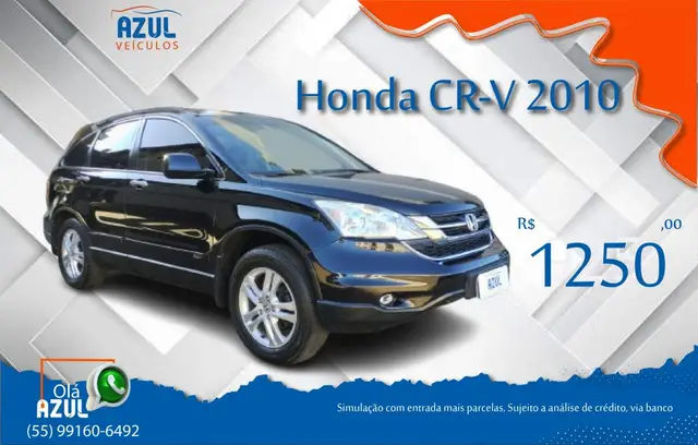 Carro Honda CR-V 2010 EXL 4X4 2.0 16V (aut)