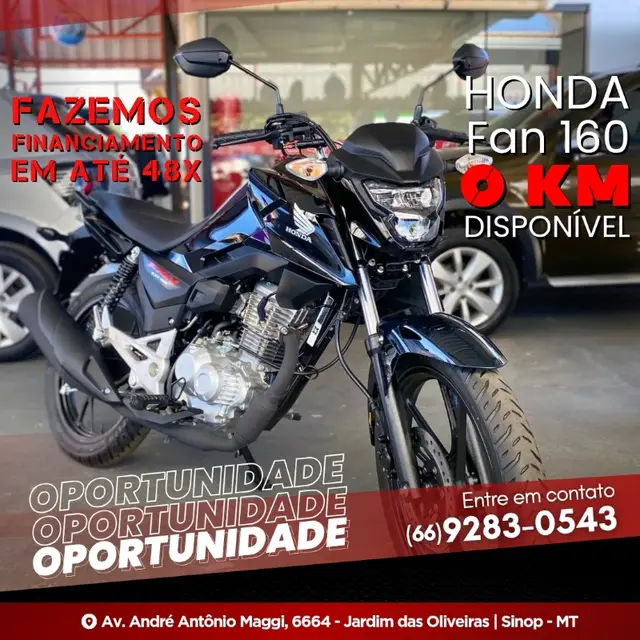Carro Honda CG 160 2025 Fan
