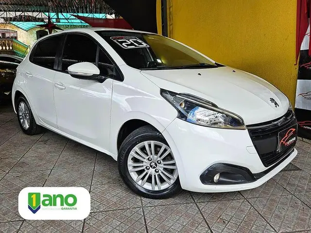 Carro Peugeot 208 2020 Active 1.2 12V (Flex)