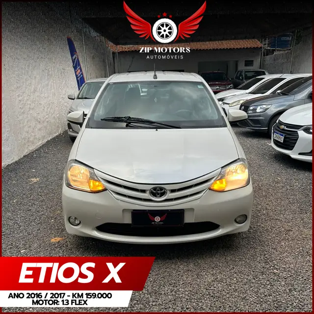Carro Toyota Etios 2018 X 1.3 (Flex)