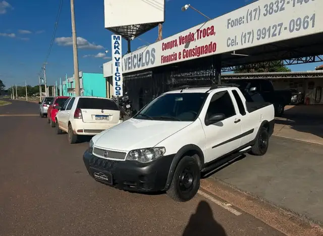 Carro Fiat Strada 2008 Trekking 1.4 (Flex) (Cabine Estendida)