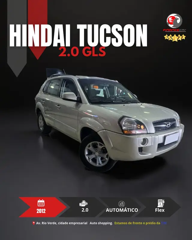 Carro Hyundai Tucson 2012 GL 2.0 16V