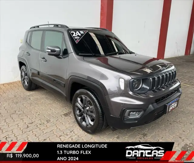 Carro Jeep Renegade 2024 Longitude T270 1.3 Turbo 4x2