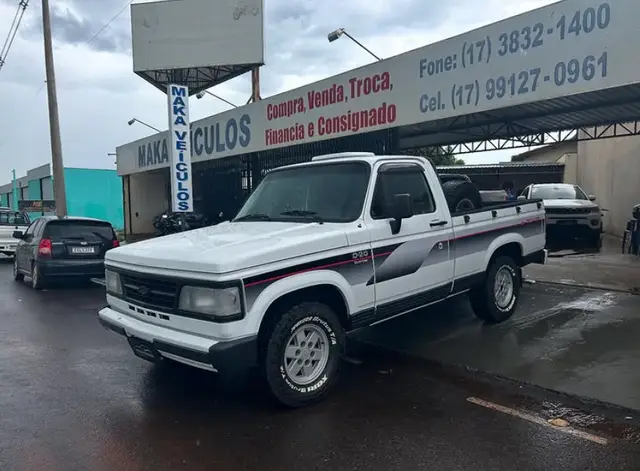 Carro Chevrolet D20 1993 Pick Up Custom Luxe 4.0 (Cab Simples)