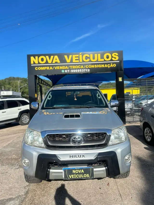 Carro Toyota Hilux Cabine Dupla 2009 Hilux SRV 4x4 3.0 (cab. dupla)