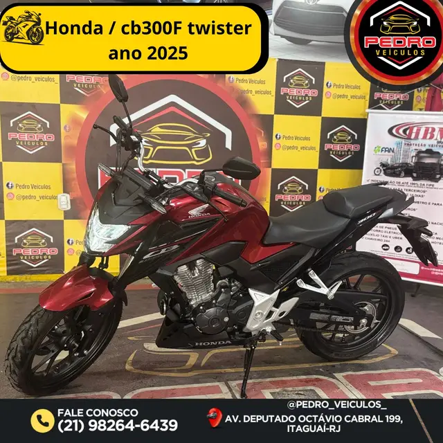 Carro Honda CB 300F Twister 2025 (CBS)