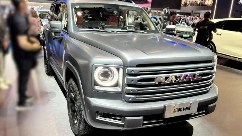 GWM Haval H9 vem para o Brasil com motor diesel e 7 lugares como Toyota SW4