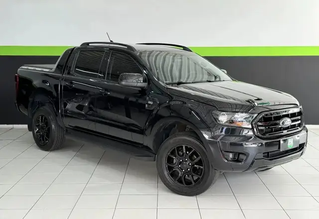 Carro Ford Ranger Cabine Dupla 2022 Black 2.2 4x2 CD Diesel Aut.