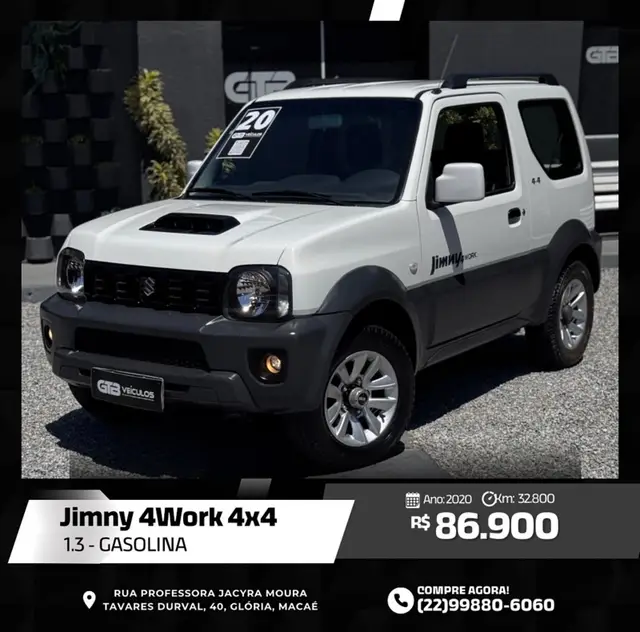 Carro Suzuki Jimny 2020 Jimny 1.3 4WD 4Sport