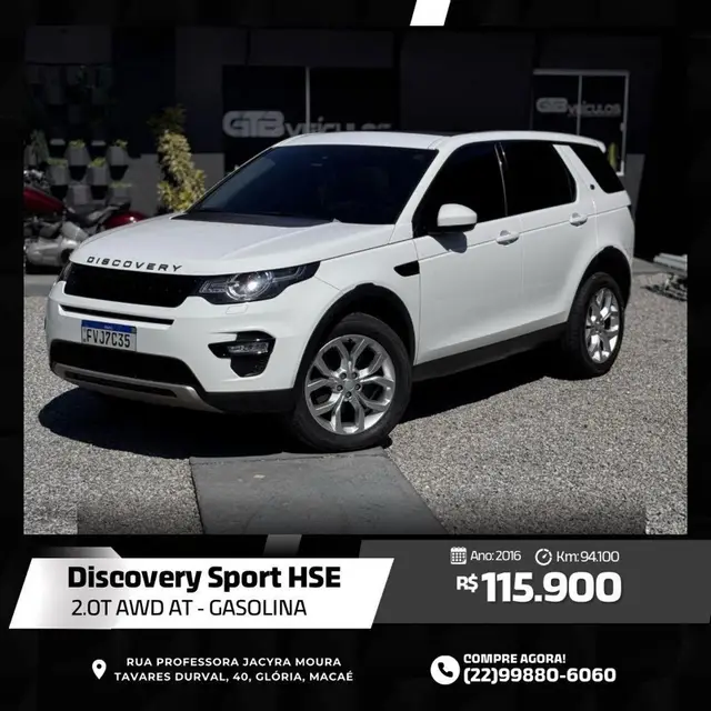Carro Land Rover Discovery Sport 2016 2.0 Si4 HSE 4WD