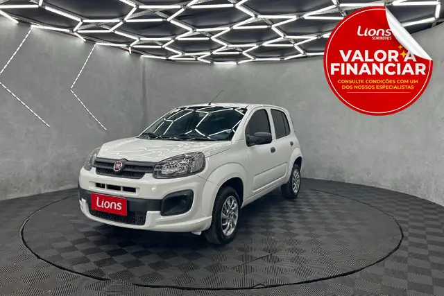 Carro Fiat Uno 2021 Attractive 1.0