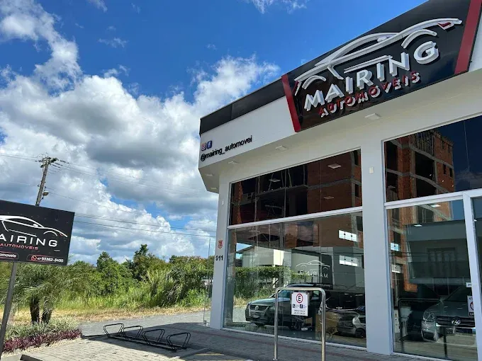 Fachada da loja Veículos à venda em Mairing Comercio de Automoveis e Motos LTDA - Indaial - SC | Mobiauto