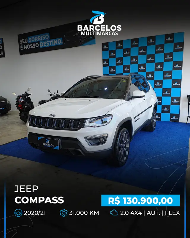 Carro Jeep Compass 2021 2.0 TDI Série S Auto 4x4