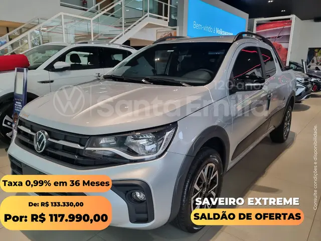 Carro Volkswagen Saveiro 2025 Extreme CD 1.6