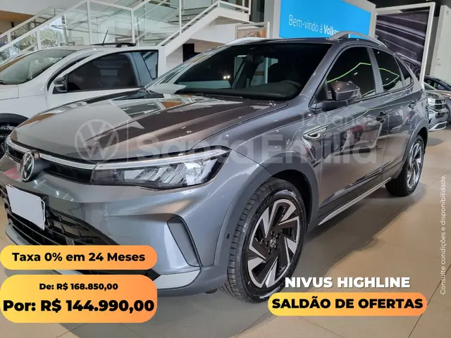 Carro Volkswagen Nivus 2025 Highline 200 TSI