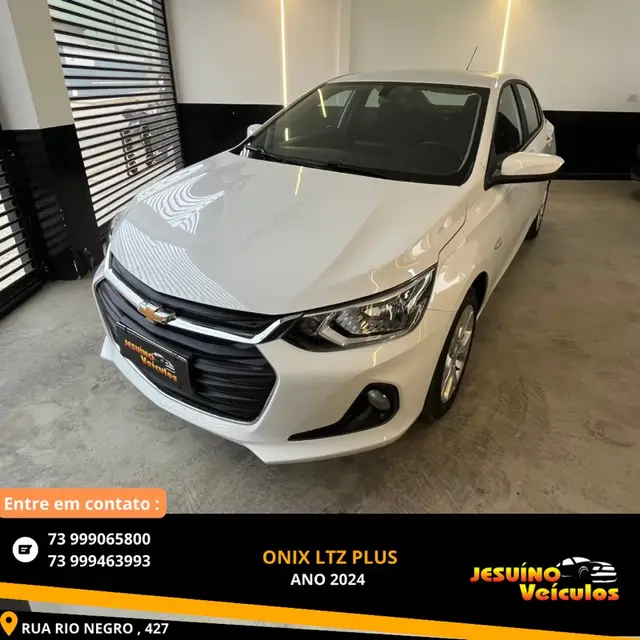 Carro Chevrolet Onix Plus 2024 LTZ 1.0 Turbo (Aut.)