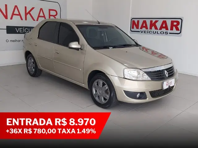 Carro Renault Logan 2012 Expression 1.6 16V (Flex) (aut)