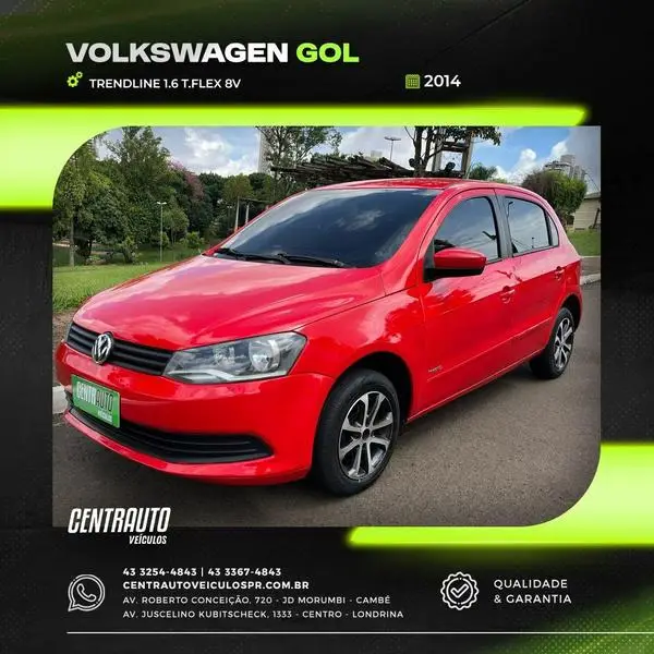 Carro Volkswagen Gol 2014 1.6 VHT Highline (Flex)