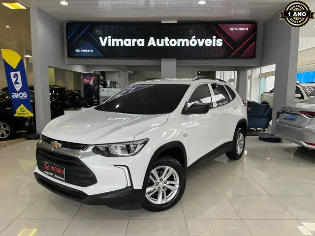 Carro Chevrolet Tracker 2021 1.0 Turbo (Aut) (Flex) (PCD)