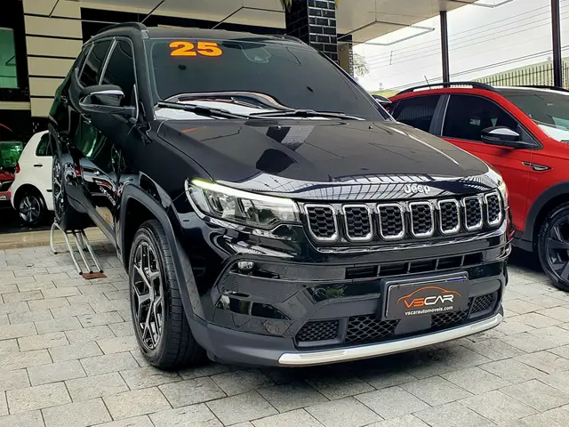 Carro Jeep Compass 2025 Longitude 1.3 T270 (Aut) (Flex)