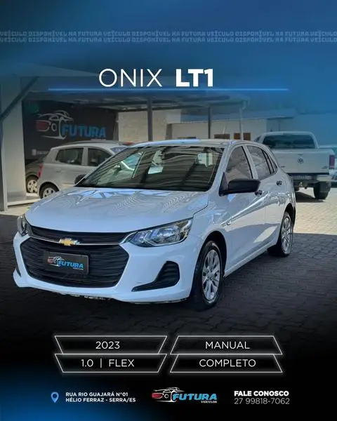 Carro Chevrolet Onix 2023 LT 1.0 Turbo