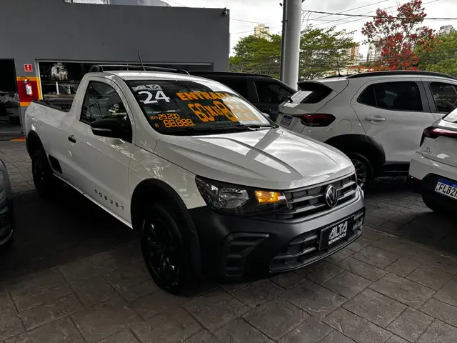 Carro Volkswagen Saveiro 2024 Robust Total Flex 16V