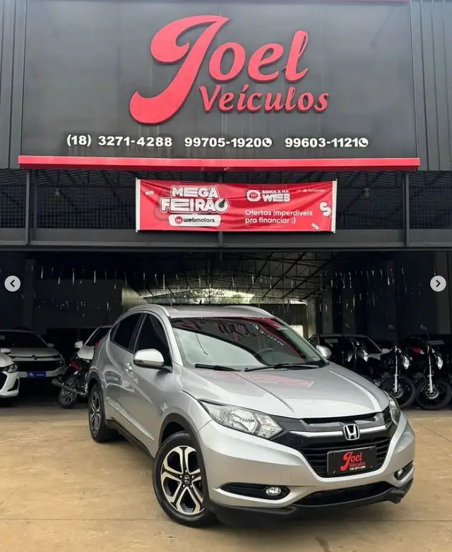 Carro Honda HR-V 2017 EX CVT 1.8 I-VTEC FlexOne